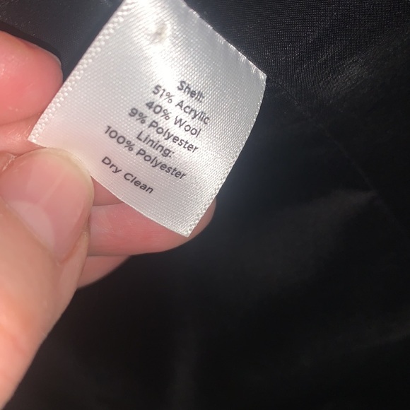 Talbots Women’s Tweed Black Blazer Jacket Size 6P - Picture 9 of 9